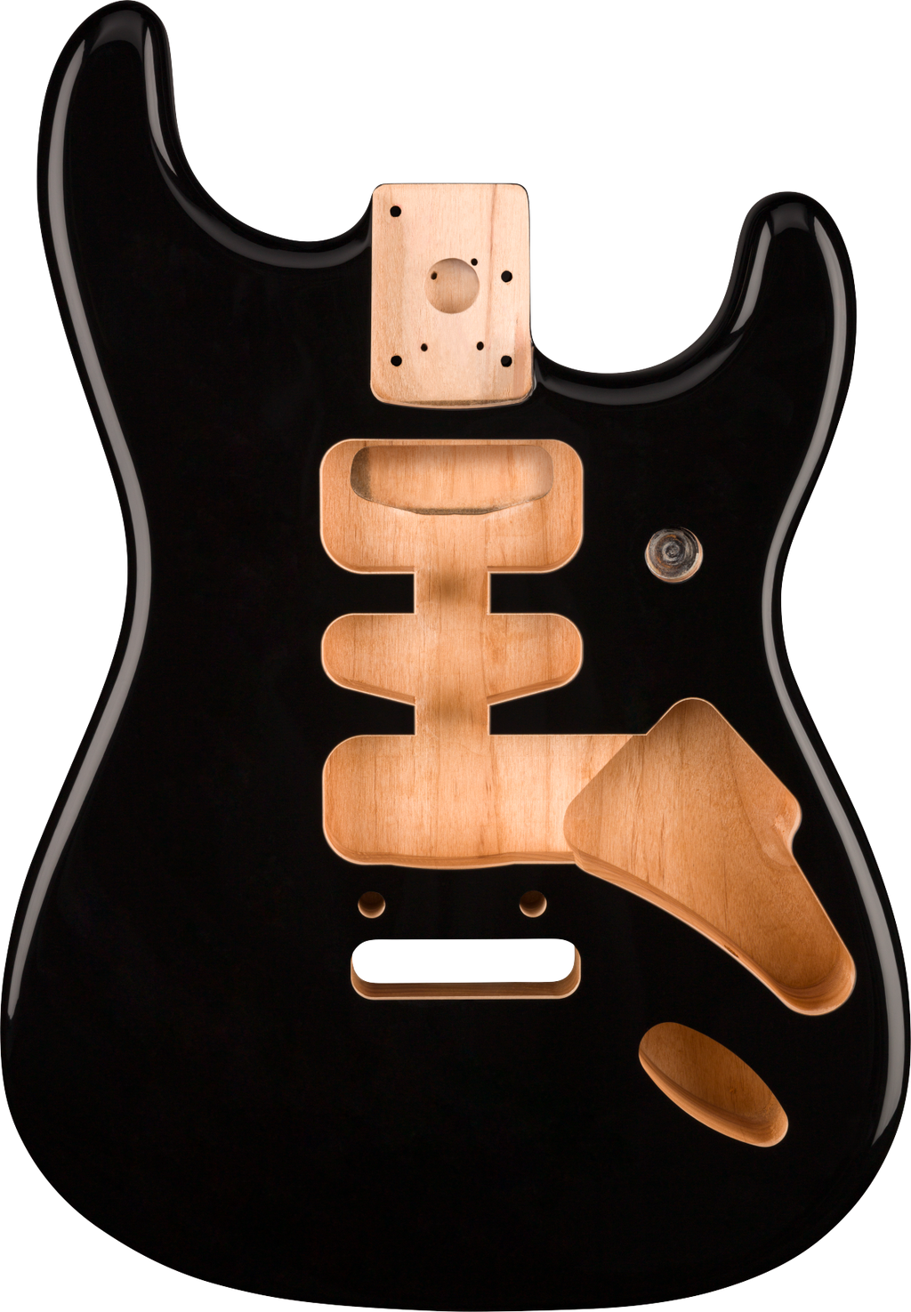 Fender - Deluxe Series Stratocaster® Alder Body, Black