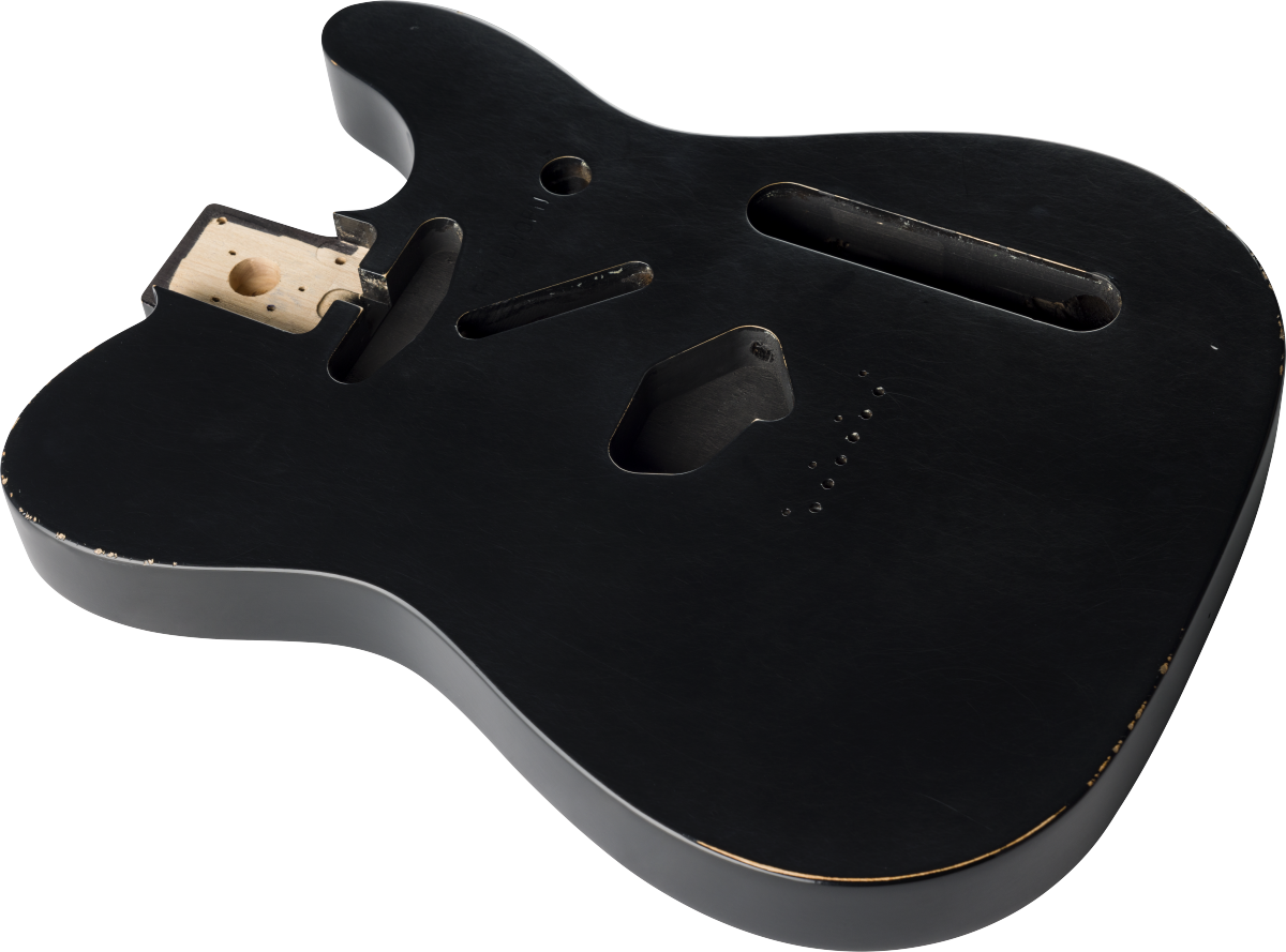 Fender - Road Worn® 50's Telecaster® SS Alder Body, Black