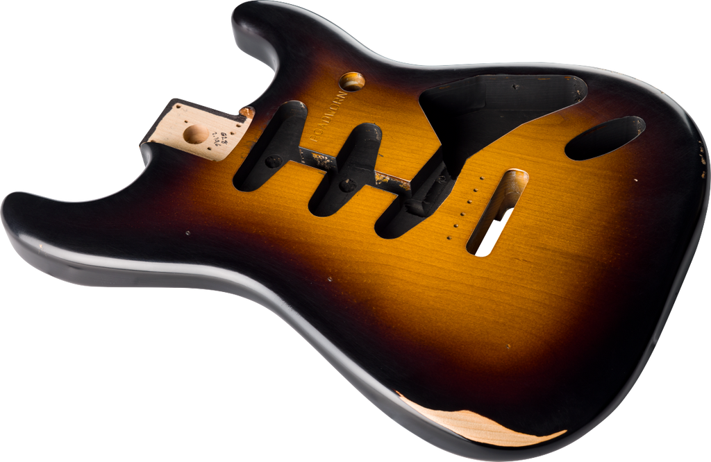 Fender - Road Worn® 50's Stratocaster® SSS Alder Body, 2-Tone Sunburst