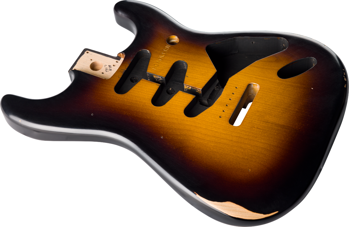 Fender - Road Worn® 50's Stratocaster® SSS Alder Body, 2-Tone Sunburst