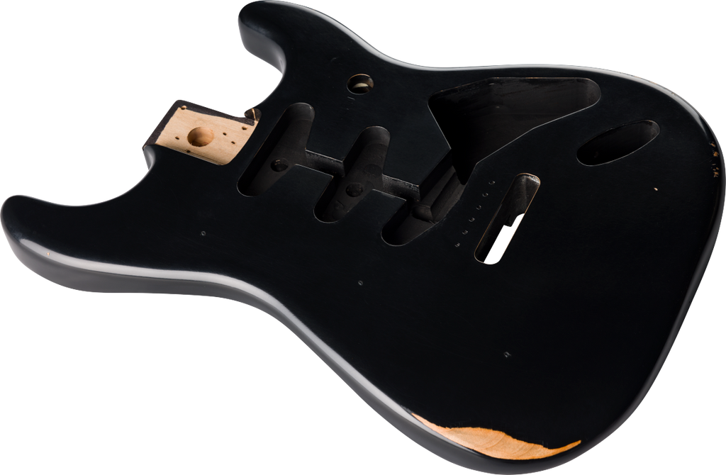 Fender - Road Worn® 50's Stratocaster® SSS Alder Body, Black