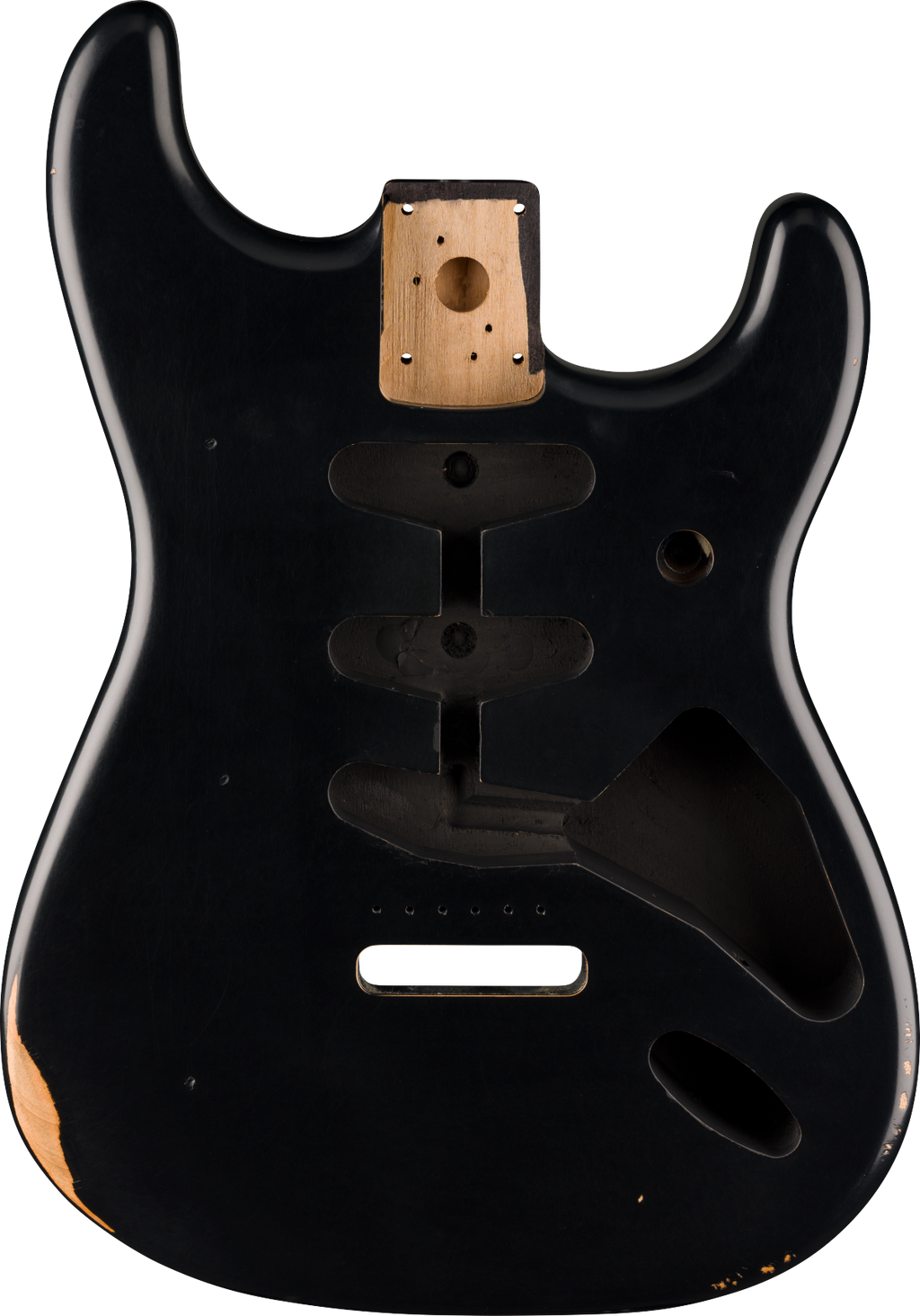 Fender - Road Worn® 50's Stratocaster® SSS Alder Body, Black