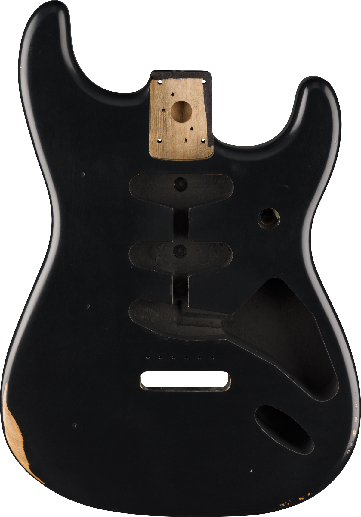 Fender - Road Worn® 50's Stratocaster® SSS Alder Body, Black