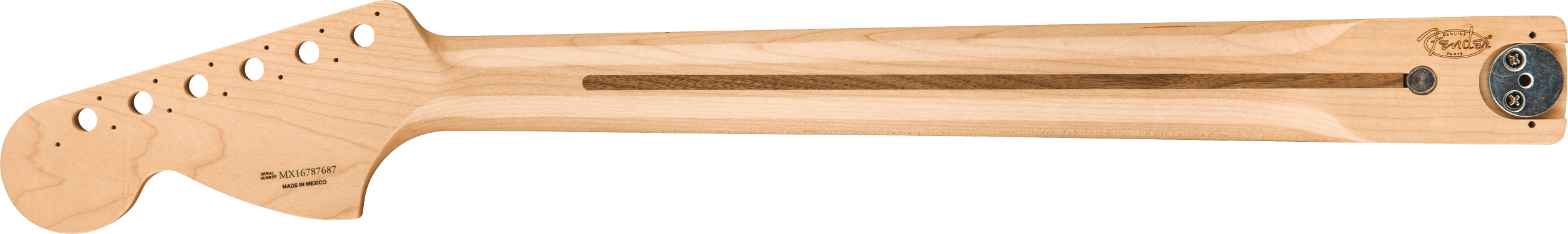 Fender - Classic Series '72 Tele® Deluxe Neck, 3-Bolt Mount, 21 Medium Jumbo Frets - Maple Fingerboard