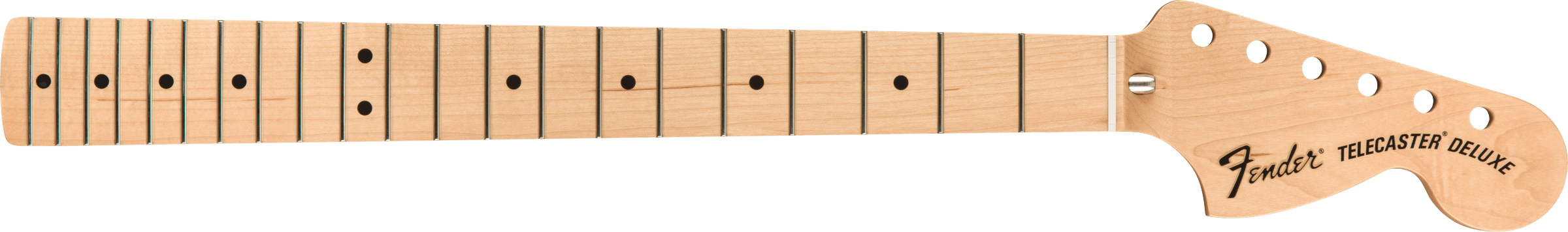 Fender - Classic Series '72 Tele® Deluxe Neck, 3-Bolt Mount, 21 Medium Jumbo Frets - Maple Fingerboard