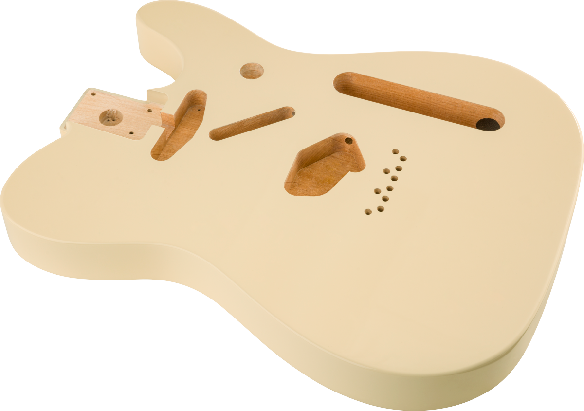 Fender - Classic Series 60's Telecaster® SS Alder Body Vintage Bridge Mount - Olympic White
