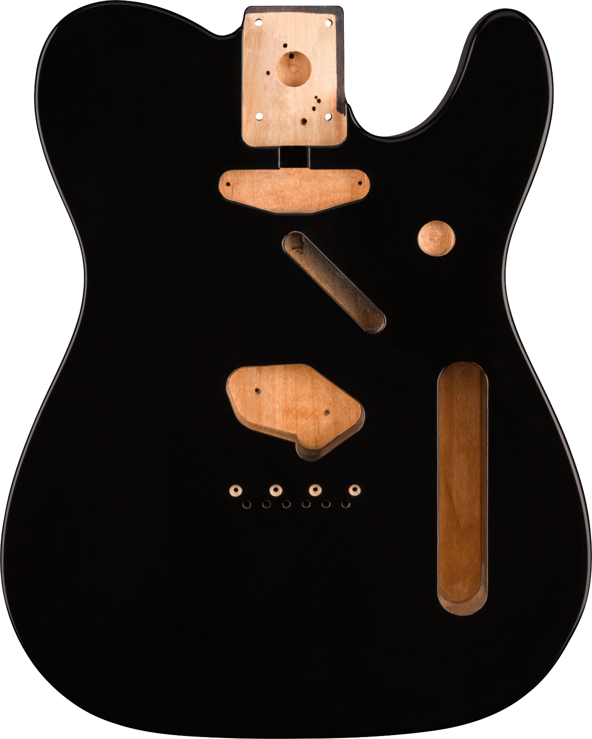Fender - Classic Series 60's Telecaster® SS Alder Body Vintage Bridge Mount - Black