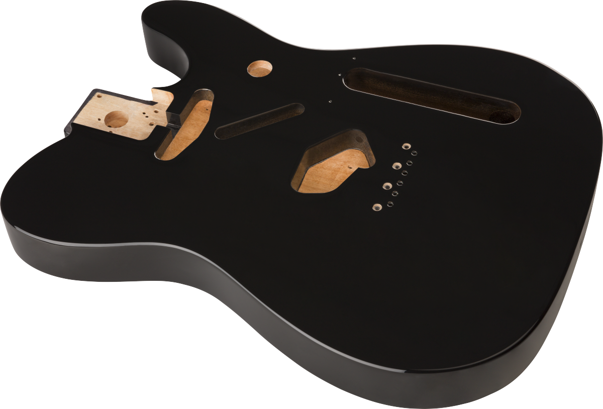 Fender - Classic Series 60's Telecaster® SS Alder Body Vintage Bridge Mount - Black