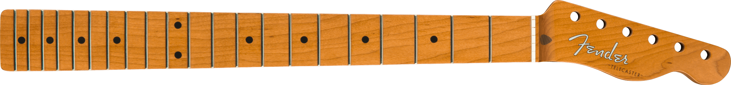 Fender - Roasted Maple Vintera® Mod '50's Telecaster® Neck, 21 Medium Jumbo Frets, 9.5", "V" Shape