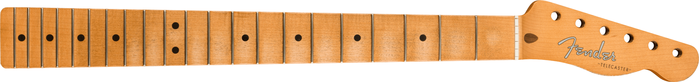 Fender - Road Worn® '50s Telecaster® Neck, 21 Vintage Tall Frets, Maple, U Shape