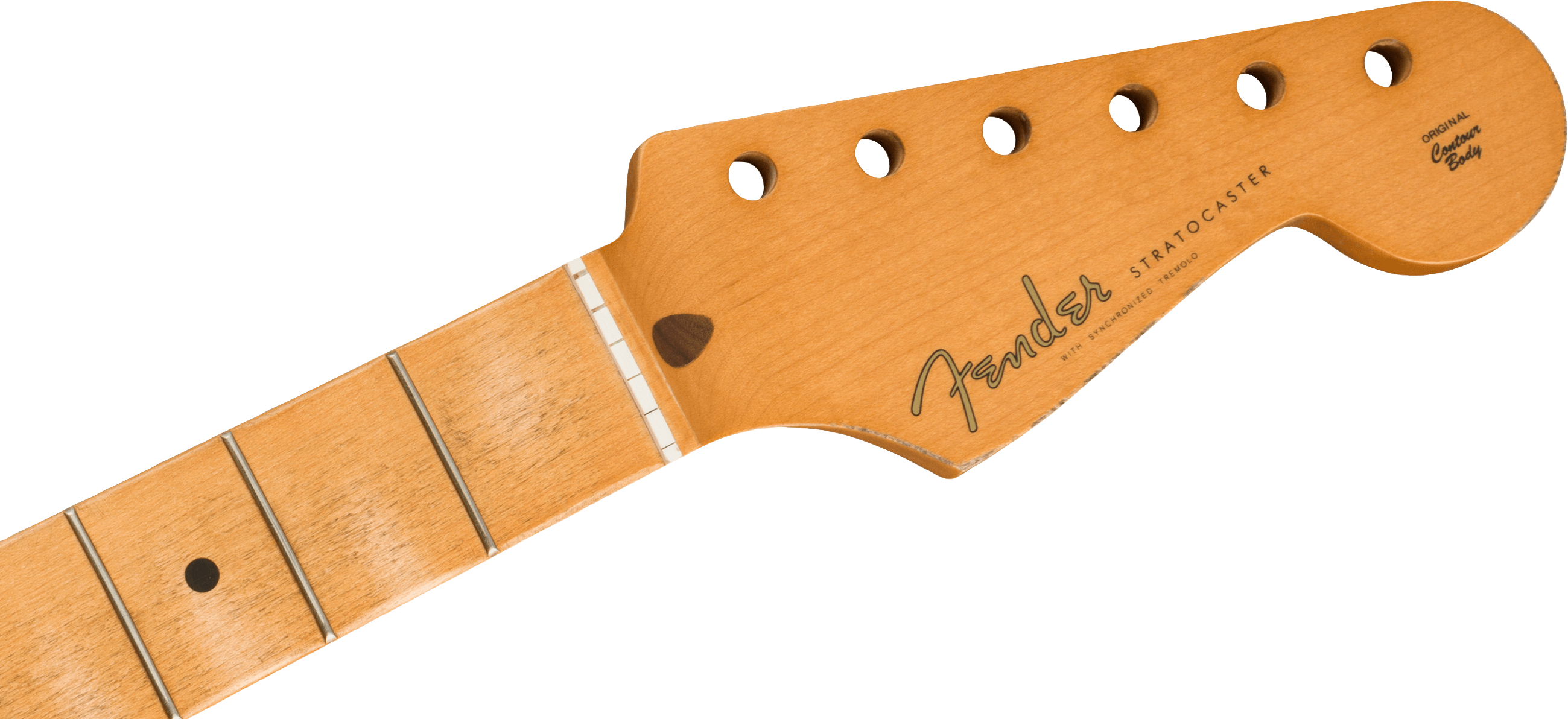 Fender - Road Worn® 50's Stratocaster® Neck, 21 Vintage Tall Frets, Maple, Soft V