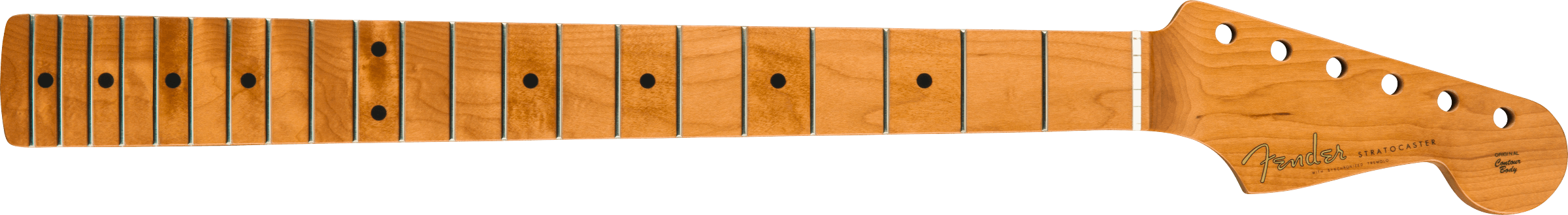 Fender - Roasted Maple Vintera® Mod '60's Stratocaster® Neck, 21 Medium Jumbo Frets, 9.5", "C" Shape