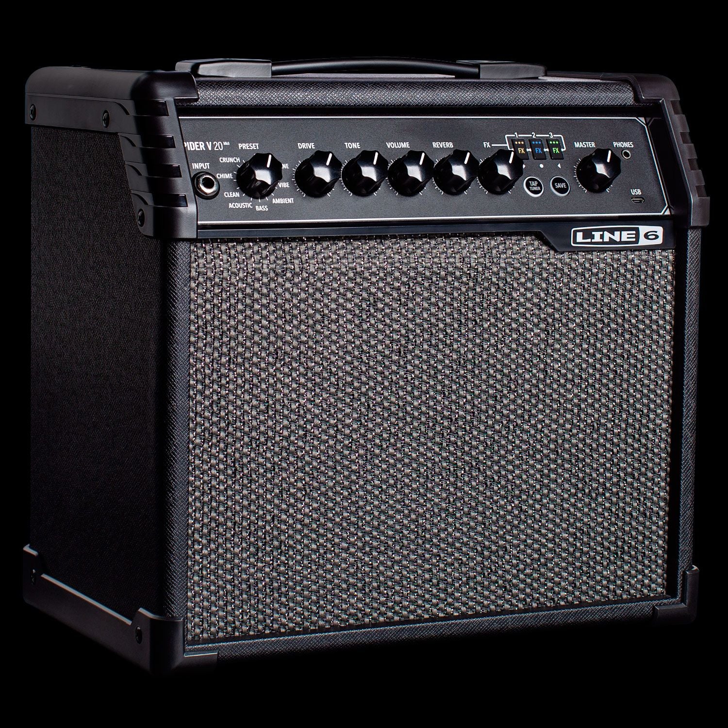Line 6 - Spider V MkII 20w 1x8'' Combo Amp