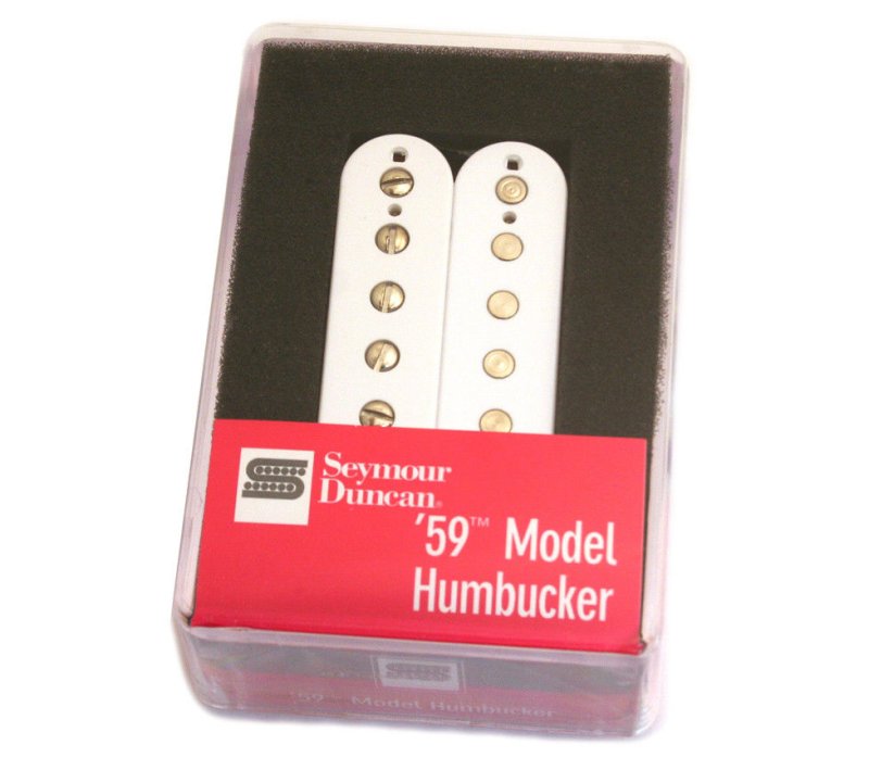 Seymour Duncan - 59' Model Humbucker for Neck, White (4-Conductor)