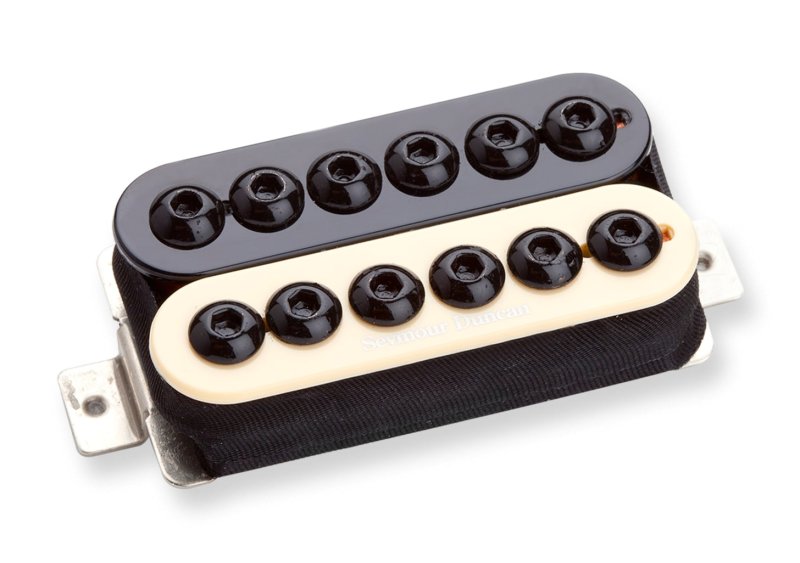 Seymour Duncan - Invader Neck Guitar Humbucker Pickup, Reverse Zebra