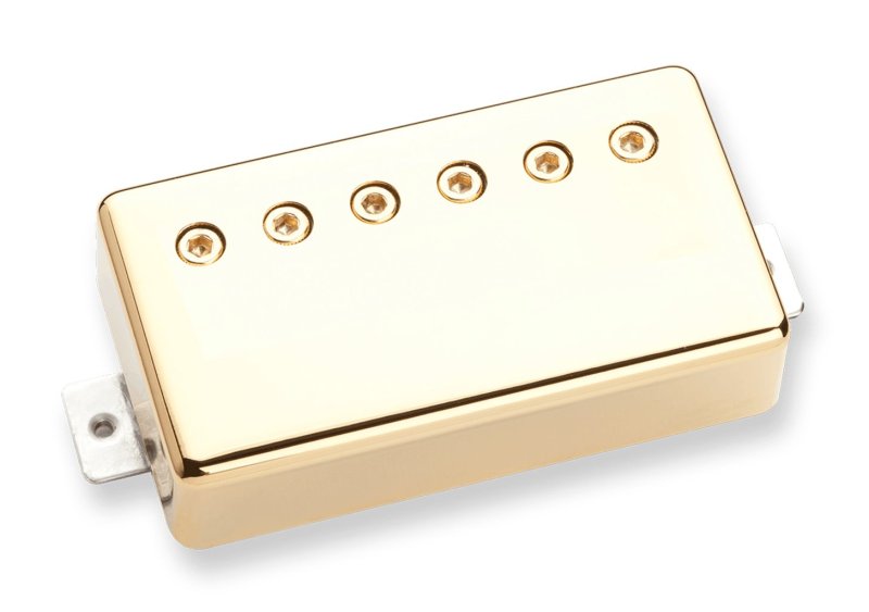 Seymour Duncan - Full Shred Black Humbucker Neck Pickup, Gold Cover