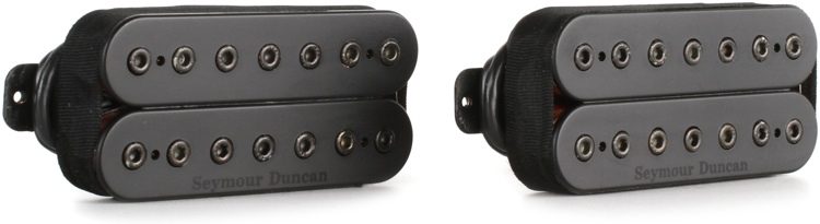 Seymour Duncan - Mark Holcomb Signature Series Alpha & Omega Pickup Set for Neck & Bridge (7-String, Black)