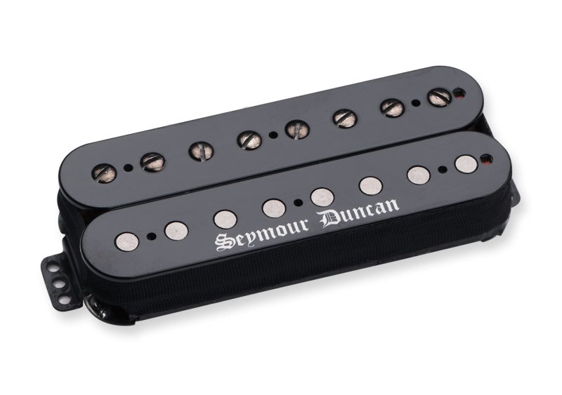 Seymour Duncan - Black Winter High Output Passive 8-String Neck Humbucker For Metal, Black