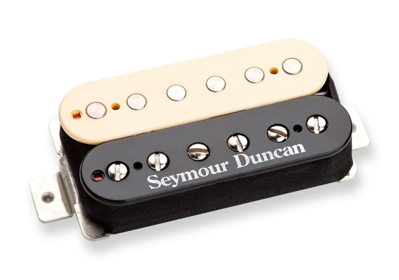 Seymour Duncan - High Voltage Bridge Humbucker Pickup, Reverse Zebra