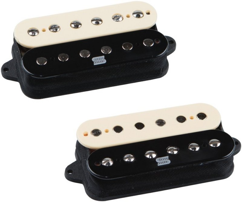 Seymour Duncan - Duality Humbucker Pickup Set for Neck and Bridge (Zebra/Reverse Zebra)