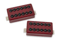 Seymour Duncan - SH-8n & b Invader Pickup Set, Crimson Red