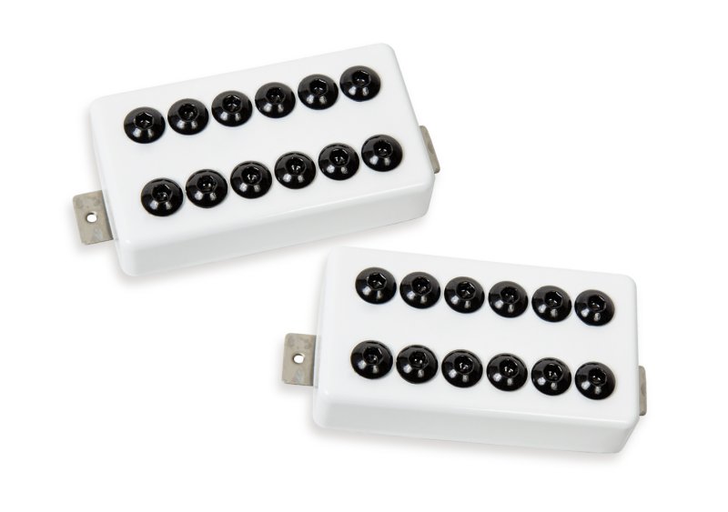 Seymour Duncan - SH-8n & b Invader Pickup Set, Frost White