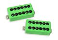 Seymour Duncan - SH-8n & b Invader Pickup Set, Lime Green