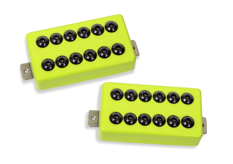 Seymour Duncan - SH-8n & b Invader Pickup Set, Toxic Yellow