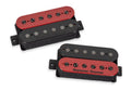 Seymour Duncan - Nazgûl & Sentient Limited Humbucker Pickup Set, Red/Black Zebra