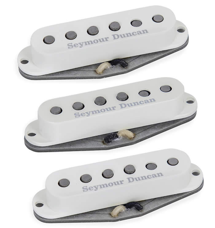 Seymour Duncan - Scooped Strat Pickup Set, Parchment