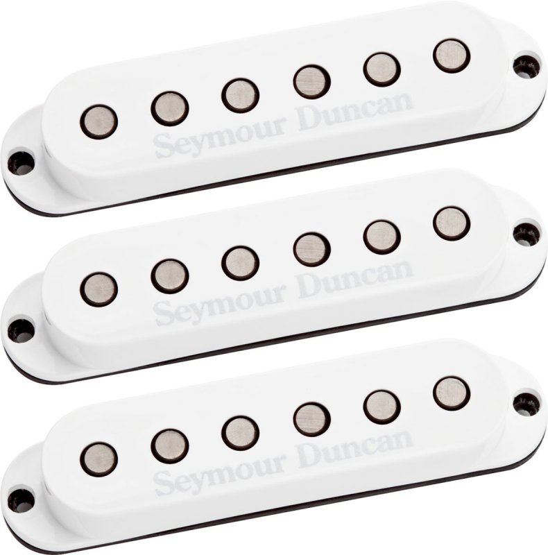 Seymour Duncan - Hot Strat Strat Pickup Set, White Cover