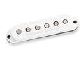 Seymour Duncan - Hot Strat Strat Middle Reverse Wound Tapped Pickup, White Cover