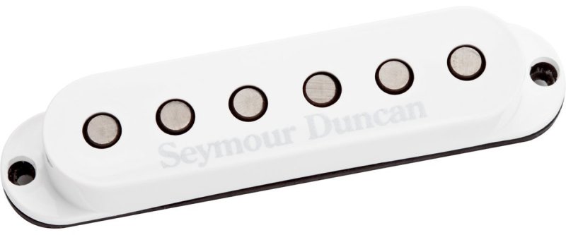 Seymour Duncan - Hot Strat Strat Middle Middle Reverse Wound / Reverse Polarity Pickup, White Cover