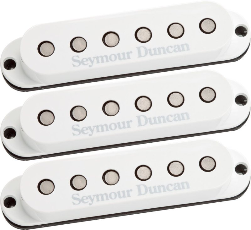 Seymour Duncan - Custom Staggered Strat Calibrated Set Left Ssl-5 White