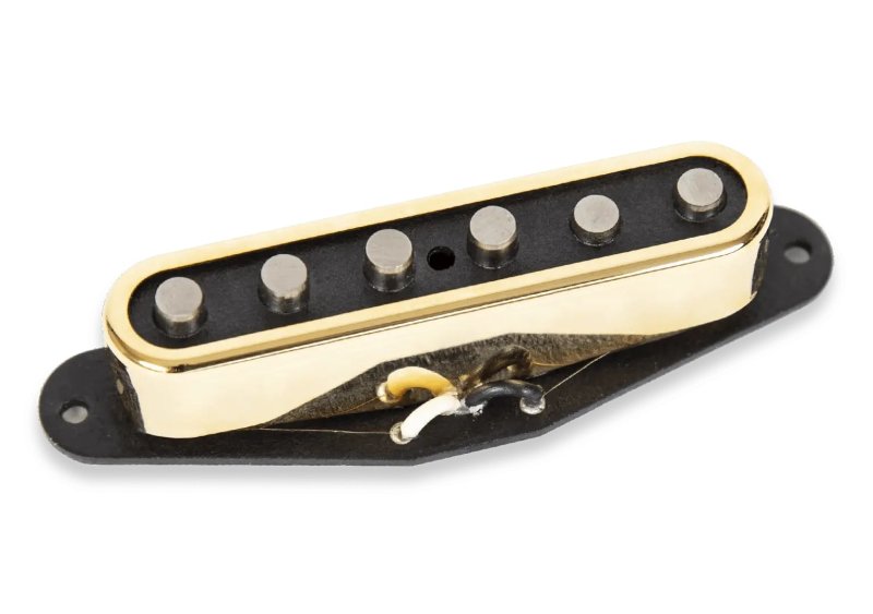 Seymour Duncan - Lari Basilio Signature Tele Middle Pickup, Gold Cover