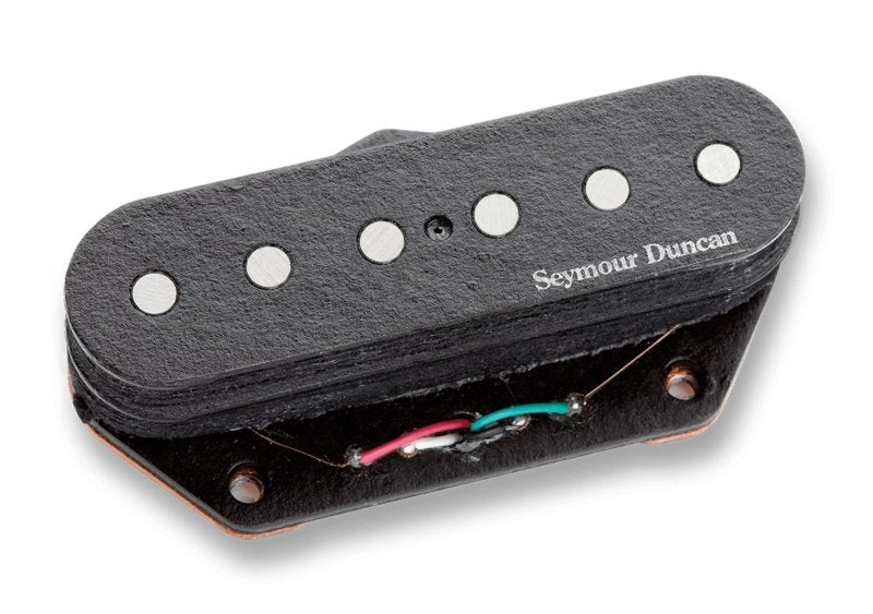 Seymour Duncan - Bridge Stack Tele Single Coil Pickup, Black (With Logo)