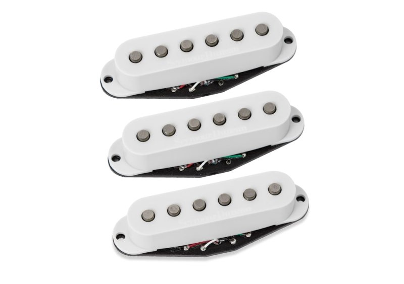 Seymour Duncan - Hot Chicken Stratocaster Stack Pickup Set, White