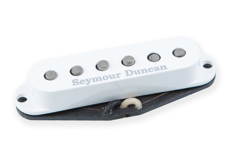 Seymour Duncan - Alnico 2 Pro Staggered Strat Middle Reverse Wound / Reverse Polarity Pickup, White