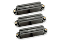 Seymour Duncan - Cool Rails Strat SCR-1 Medium Output Single Coil Sized Humbucker Set, Black