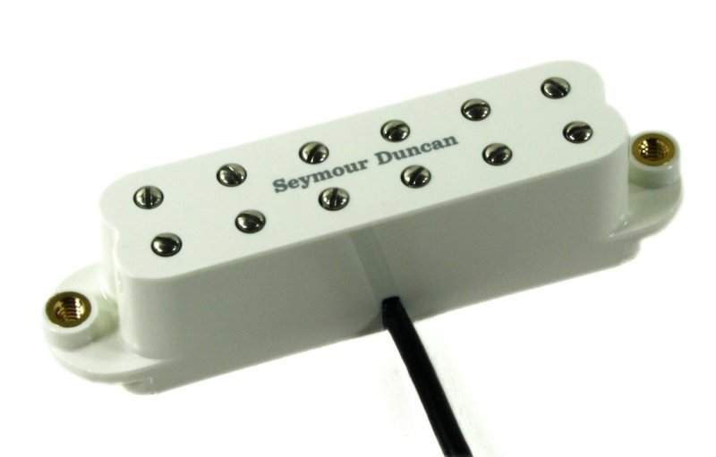 Seymour Duncan - JB Jr Single Coil Sized Humbucker Strat Pickup, Parchment
