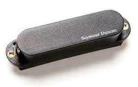 Seymour Duncan - Active Blackouts Single Coil Strat Neck/Mid Pickup, Black