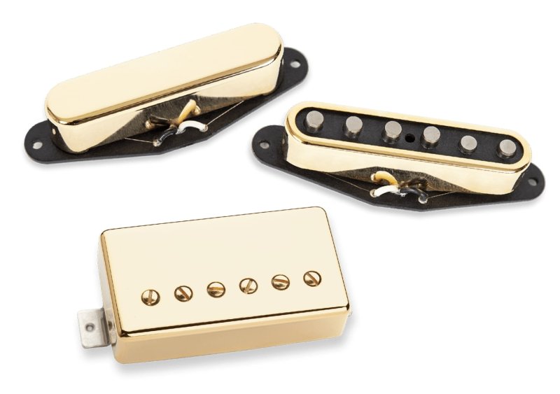 Seymour Duncan - Lari Basilio Signature Tele Pickup Set, Gold Cover