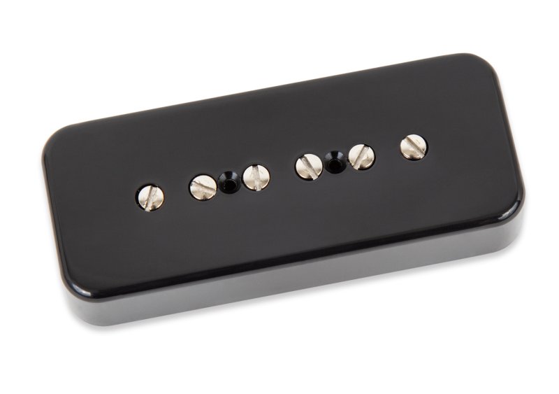 Seymour Duncan - Noiseless Hot P90 Silencer Neck Pickup - Soapbar, Black