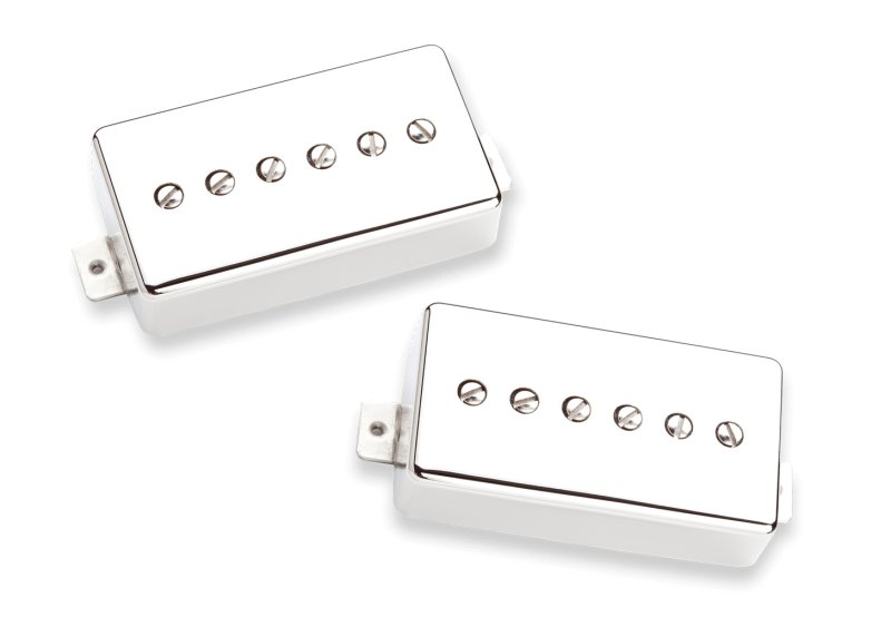 Seymour Duncan - Phat Cat Silencer P90s Pickup Set, Hot Nickel
