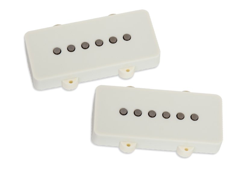 Seymour Duncan - Jazzmaster Silencer Pickup Set, Vintage Parchment