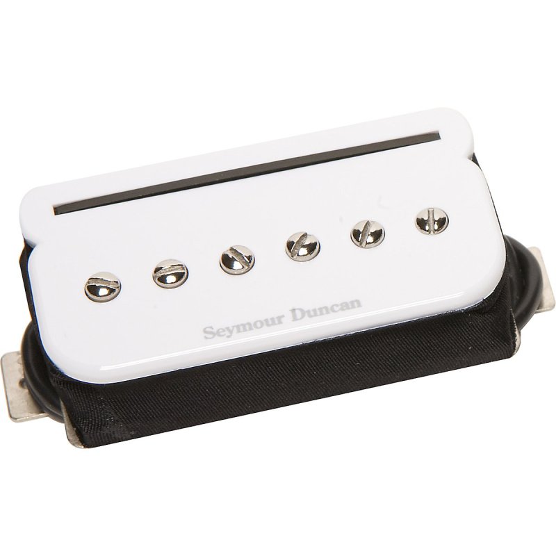 Seymour Duncan - P-Rails P90 Humbucker/Single Coil Neck Pickup, White