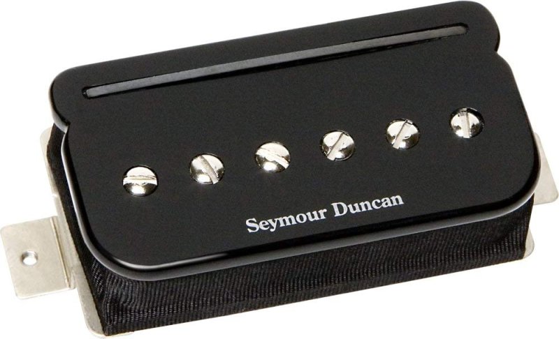 Seymour Duncan - Hot P-Rails Humbucker Bridge Pickup, Black