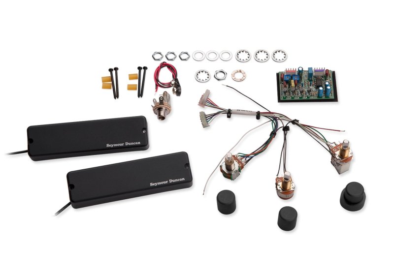 Seymour Duncan - Steve Bailey 2-band Active Soapbar System, Black