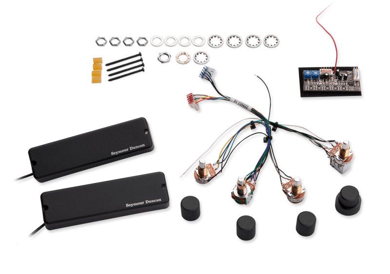 Seymour Duncan - Steve Bailey 3-Band Active Soapbar System, Black