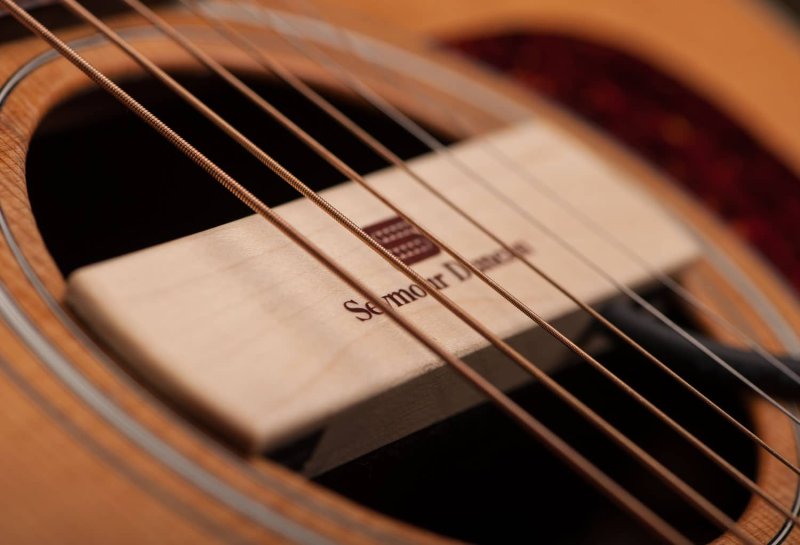 Seymour Duncan - Woody Single Coil Acoustic Soundhole Pickup, Black